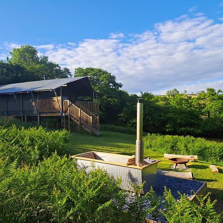 Brackenhill Glamping - Safari Tent With Hot Tub - Sleeps 6 Ivybridge Zewnętrze zdjęcie