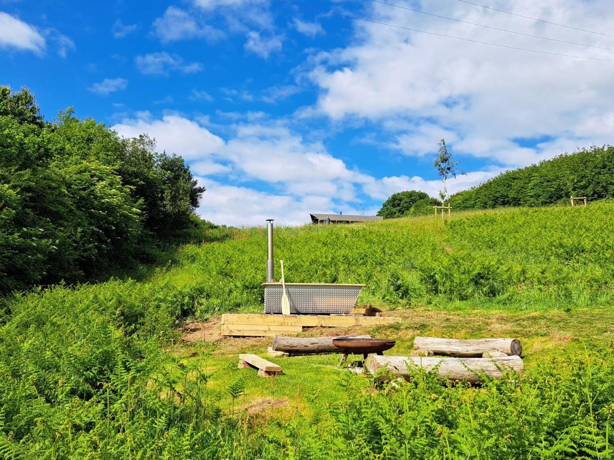 Brackenhill Glamping - Safari Tent With Hot Tub - Sleeps 6 Ivybridge Zewnętrze zdjęcie